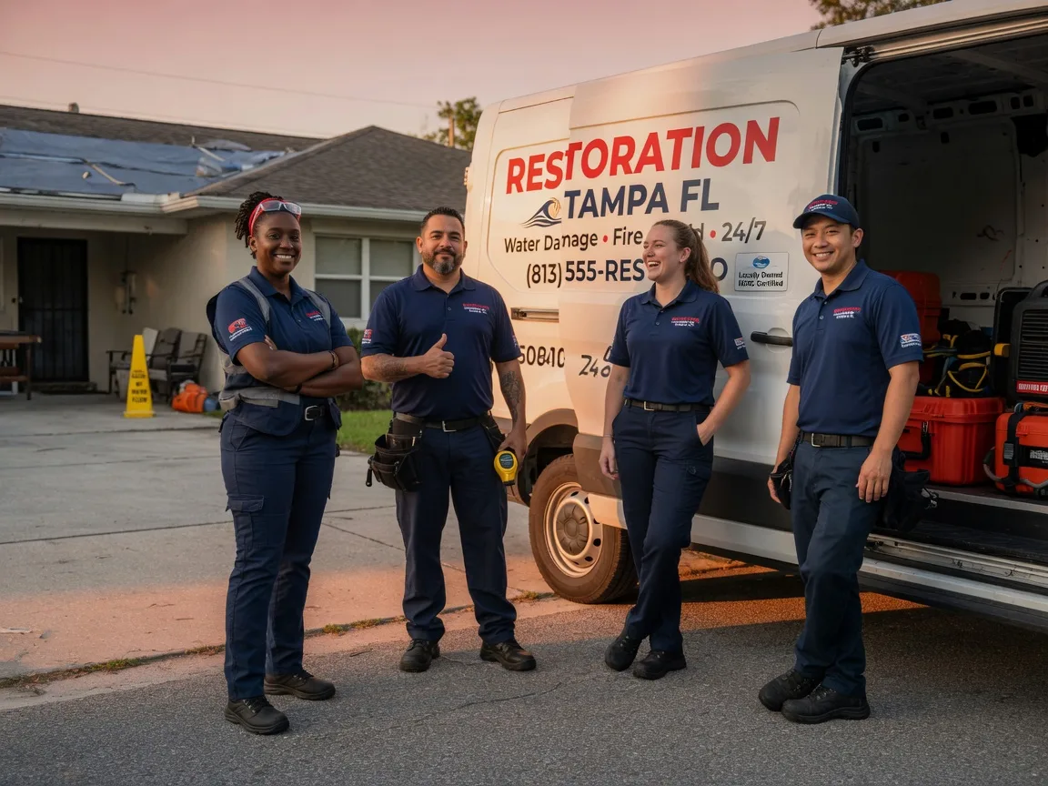Water Damage Restoration company in Rankin, TX